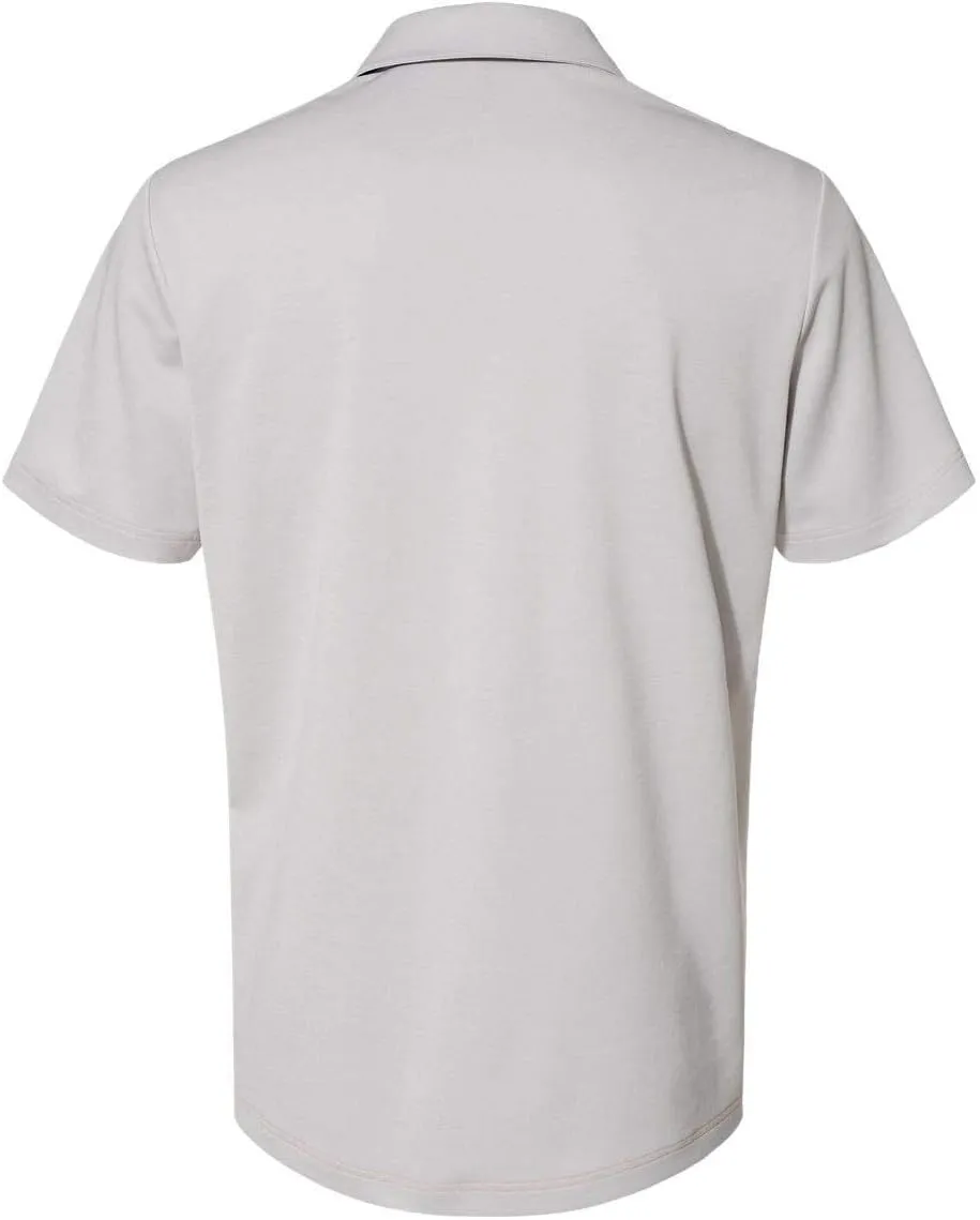 adidas - Heathered Colorblocked 3-Stripes Polo - A508