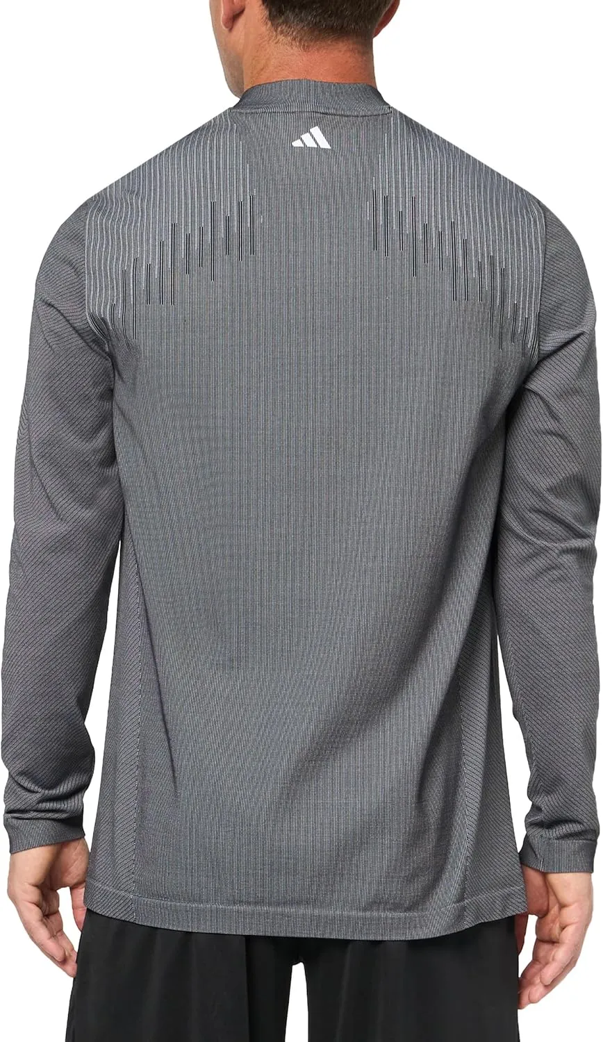 adidas Men's Ultimate365 Tour Primeknit Long Sleeve Polo