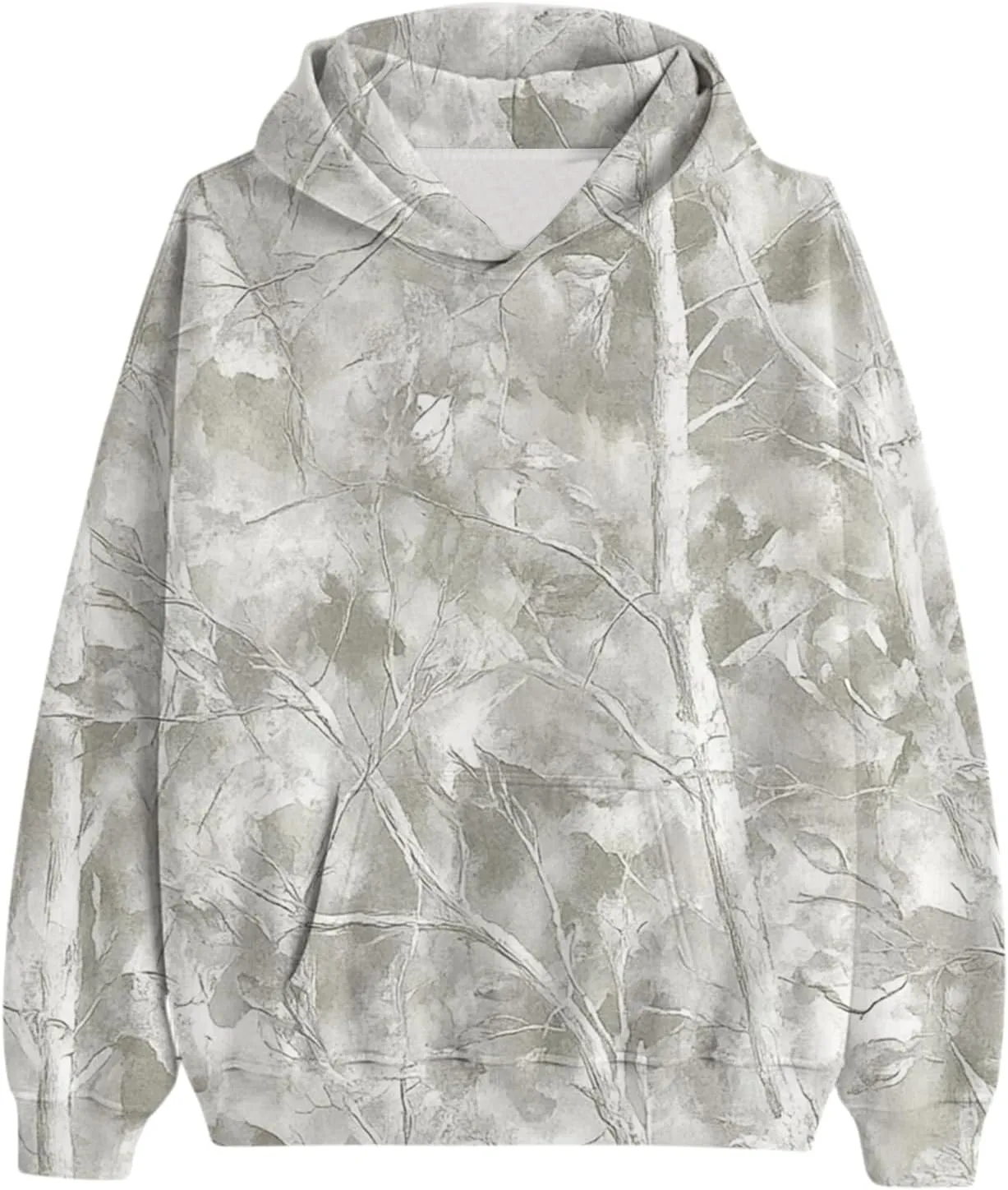 Camo Sweat Set for Women 2 Piece Hoodie Sets Maple Leaf Print Oversized Sweatshirt Sweatpants Fall Outfits