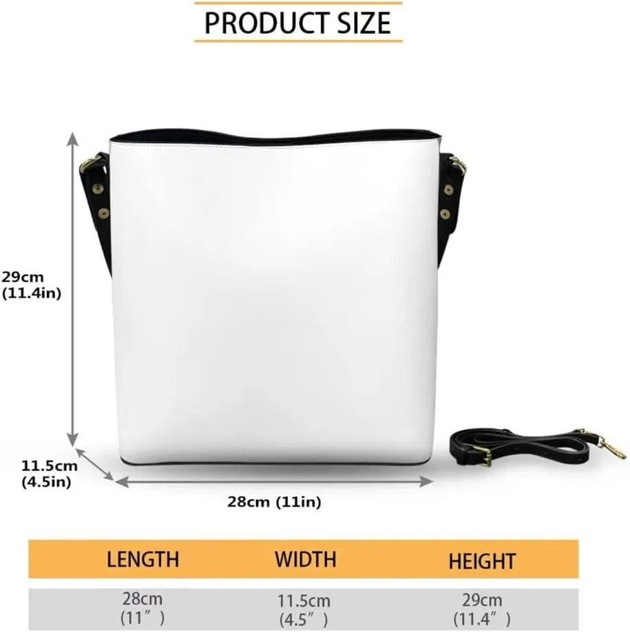 Christmas Crossbody Satchel Bags for Women Large Capacity Shoulder Tote Bag with Wallet and Keychain Set