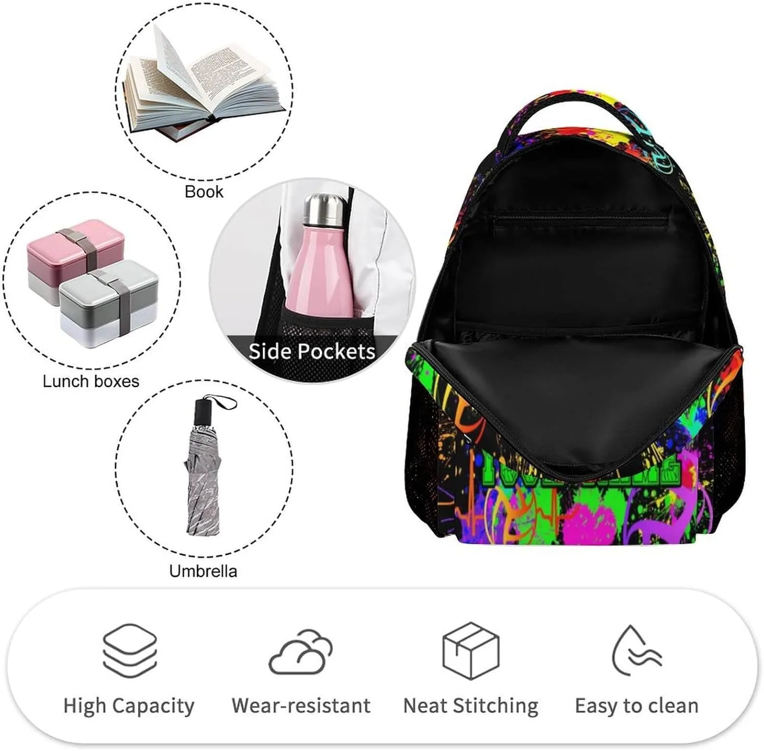 Custom Volleyball School Backpack for Kids Girls Boys, 16 Inch Cool Volleyball Themed Bookbag, Personality School Backpack for Students Children, sustainable, Lightweight, Large Capacity
