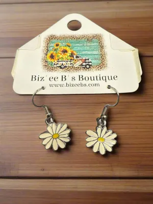 Dangle Daisy Earrings