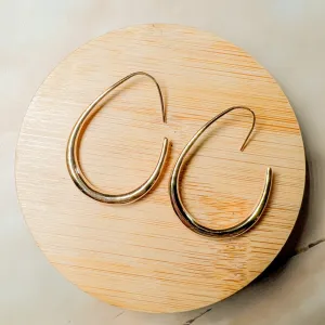 Fluid Hoop Earring