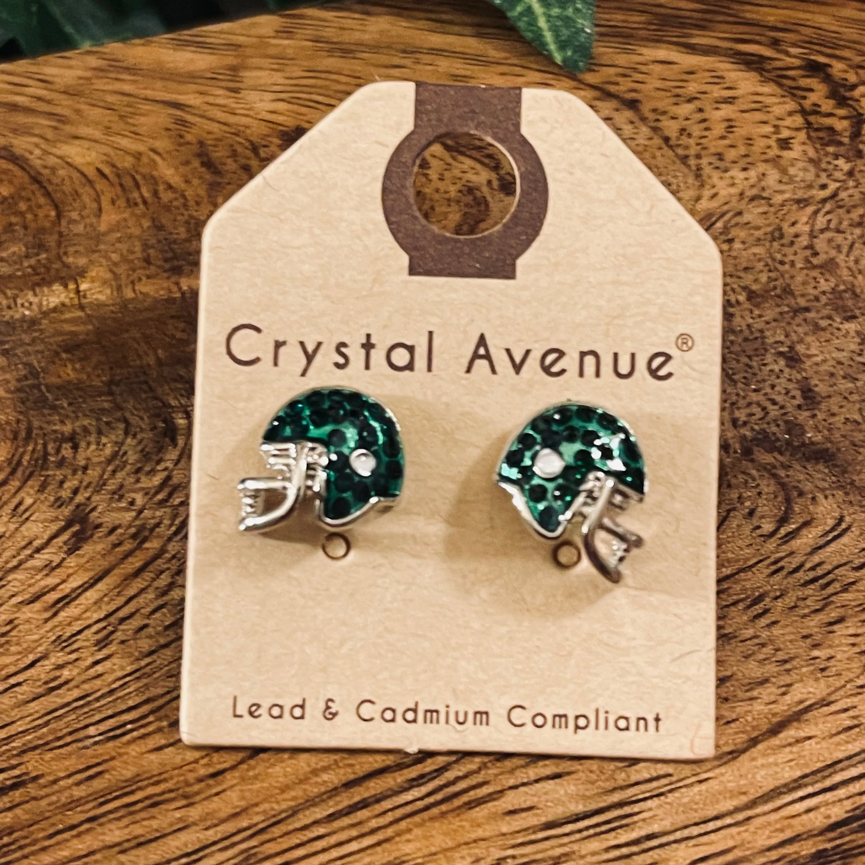 GameDay: Helmet Post Back Style or Dangle Earrings
