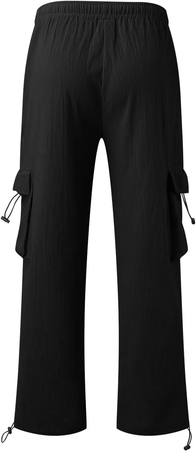 GIERIDUC Plaid Pants for Men's Slim Fit Pantalones para Trabajo De Hombre Mens Christmas Dress Pants Plain Basketball Jersey