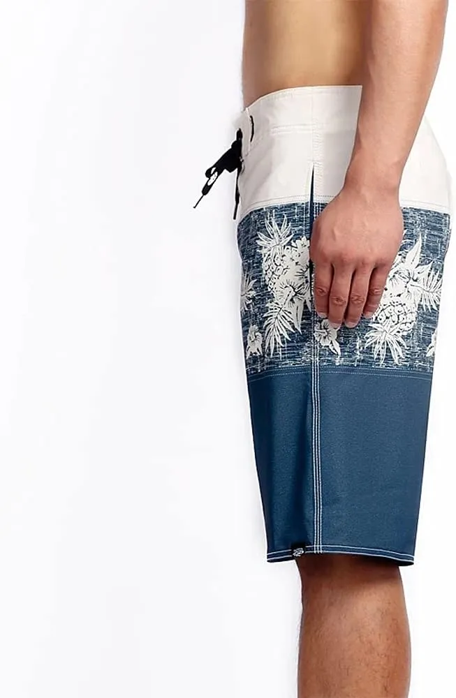 Hawaiian Microfiber, 4-Way Stretch Boardshorts - Multiple Pockets
