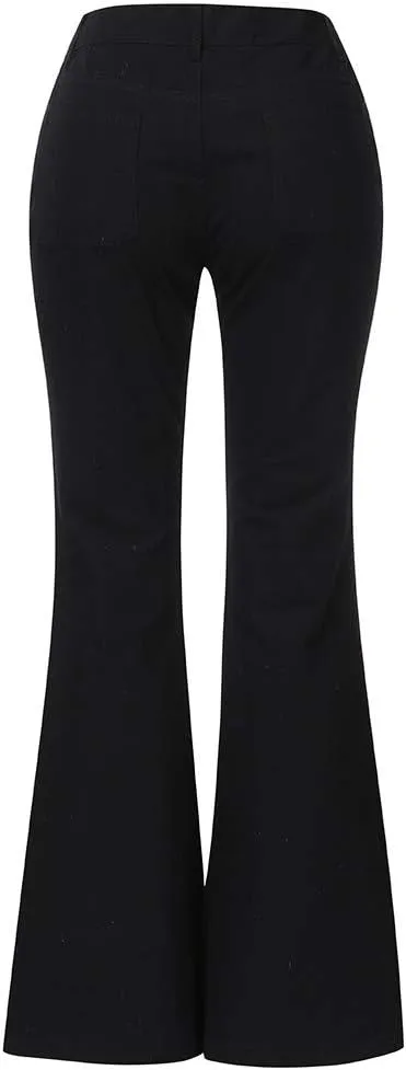 High Waisted Jeans for Women Jeans Poket Pants Mid Casual Denim Lace Women's Jeans High Waisted Jeans for Women