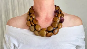 Jasper & Fluorite Multi-Strand Necklace. Sterling Silver. 1185