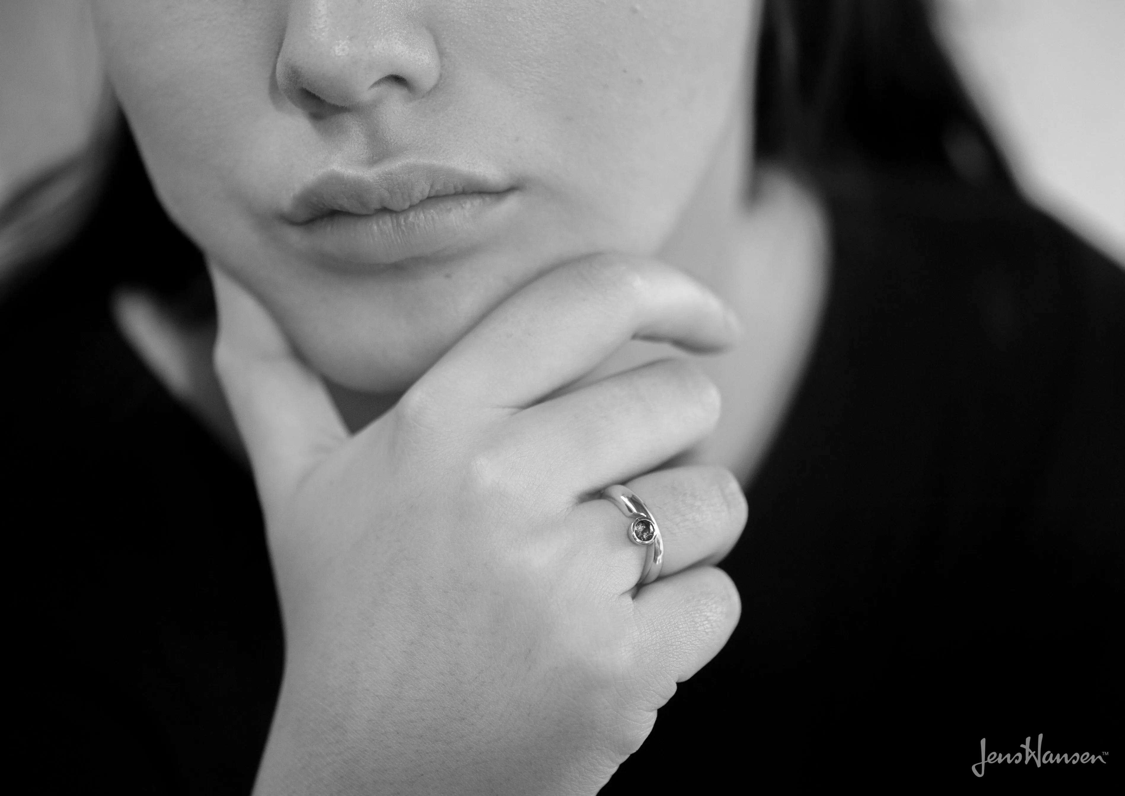 JW193 Gemstone Ring, Sterling Silver