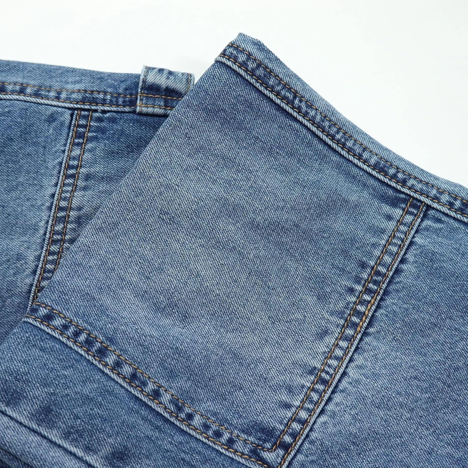 KIDSCOOL SPACE Girls' Wide-Leg Jeans, Elastic Band Inside Big Patchwork Flared Denim Pants
