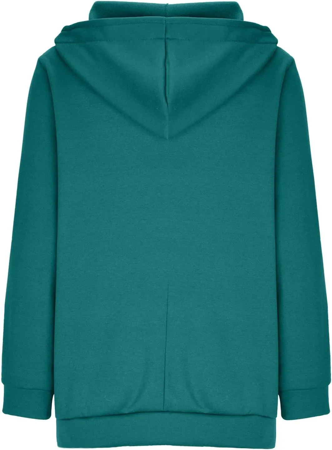 LFEOOST Womens Hoodies Full Zip Tunic Sweatshirts Fashion 2022 Winter Long Sleeve Solid Color Loose Hoodie Jacket with Pocket