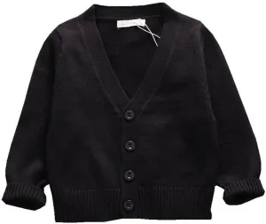 LNICEAR Baby Boys Girls V-Neck Casual Cardigan Sweaters Long Sleeve Button Cotton Solid Color Uniform Knit Tops Outwear