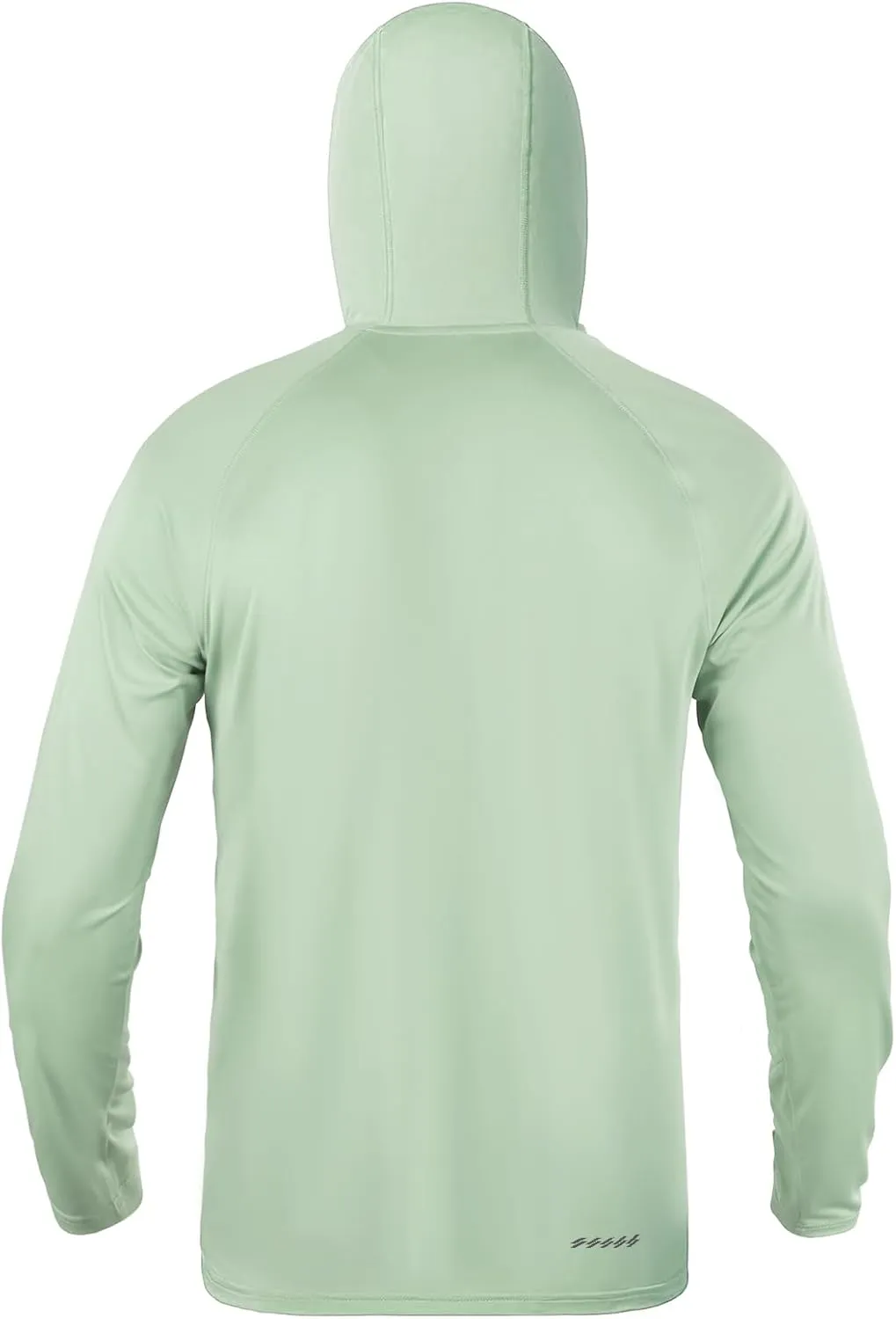 Men's 1/4 Zip Long Sleeve Rash Guard Hoodie Quick-Dry UPF 50  Fishing Hiking and Water Sports