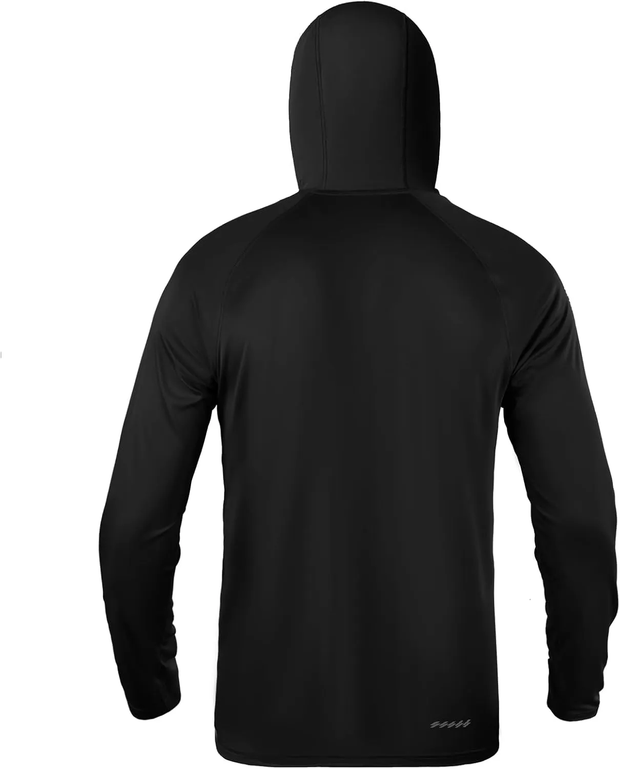 Men's 1/4 Zip Long Sleeve Rash Guard Hoodie Quick-Dry UPF 50  Fishing Hiking and Water Sports