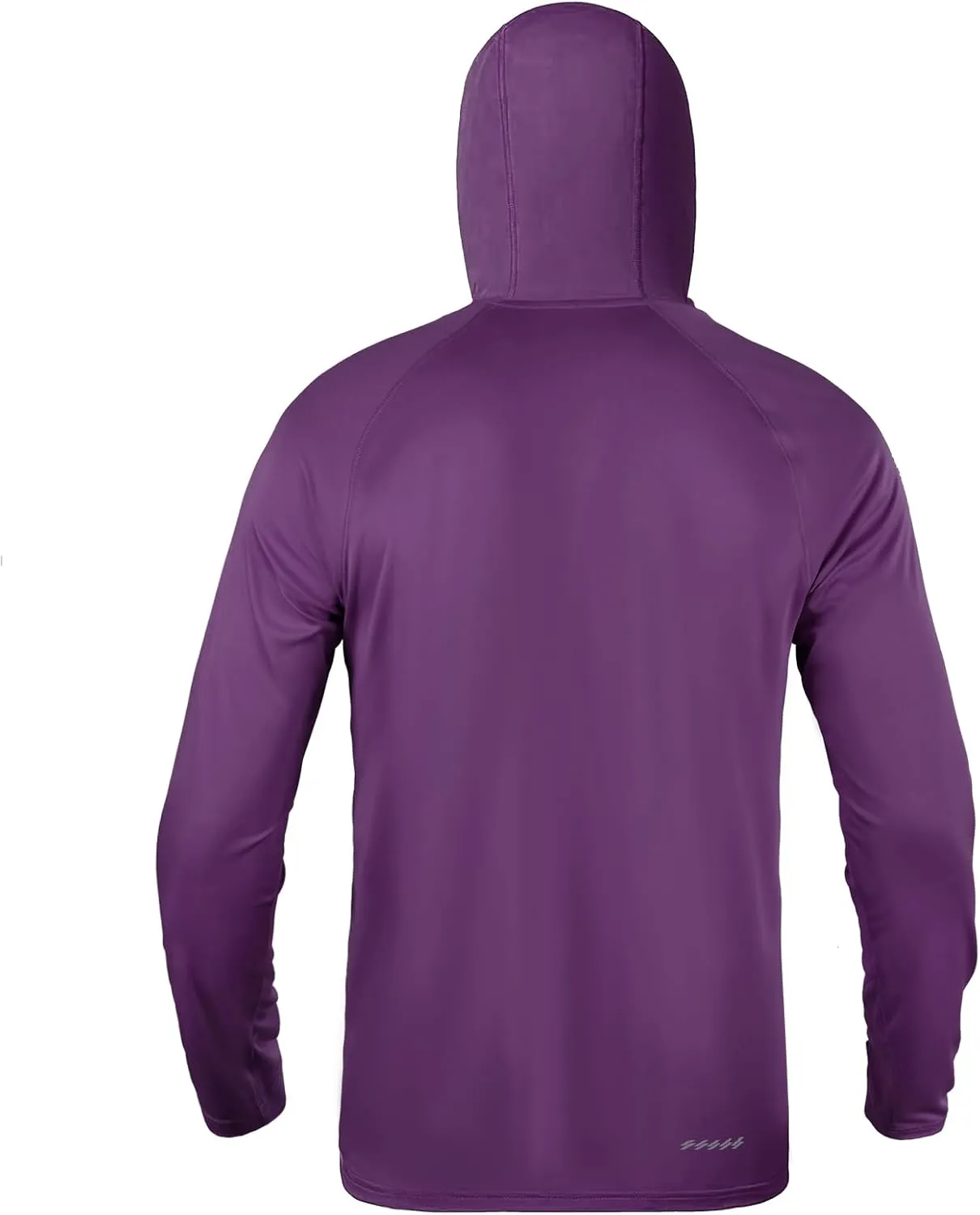 Men's 1/4 Zip Long Sleeve Rash Guard Hoodie Quick-Dry UPF 50  Fishing Hiking and Water Sports