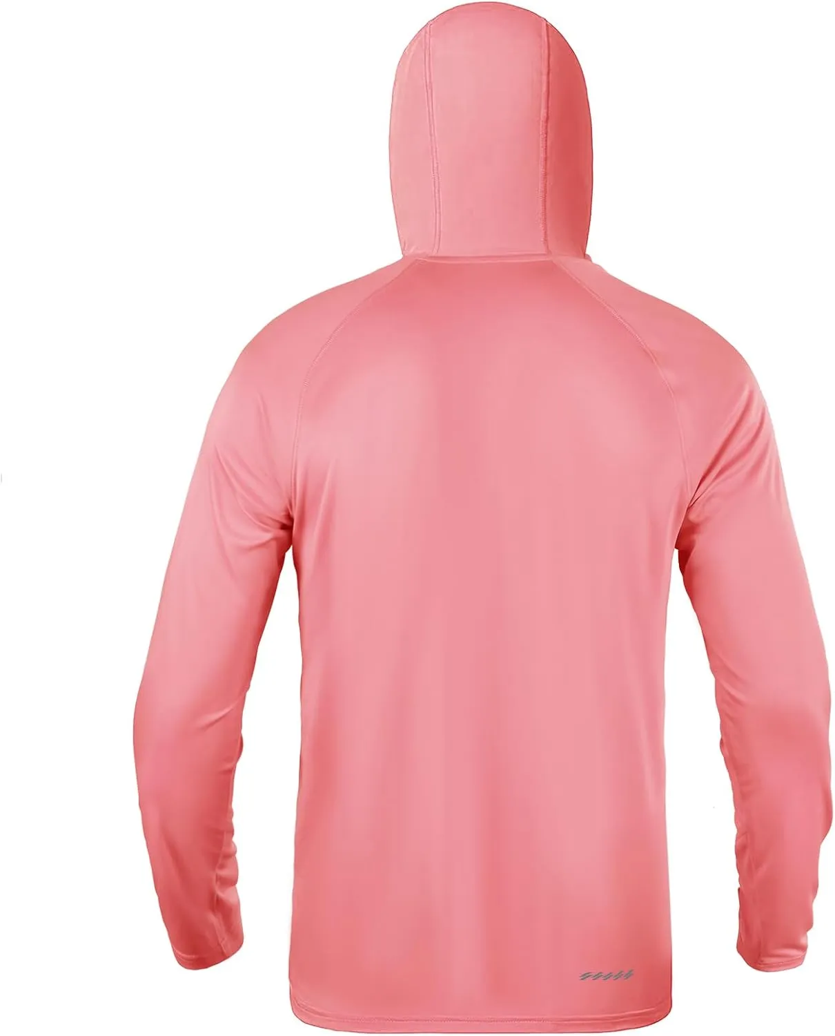Men's 1/4 Zip Long Sleeve Rash Guard Hoodie Quick-Dry UPF 50  Fishing Hiking and Water Sports