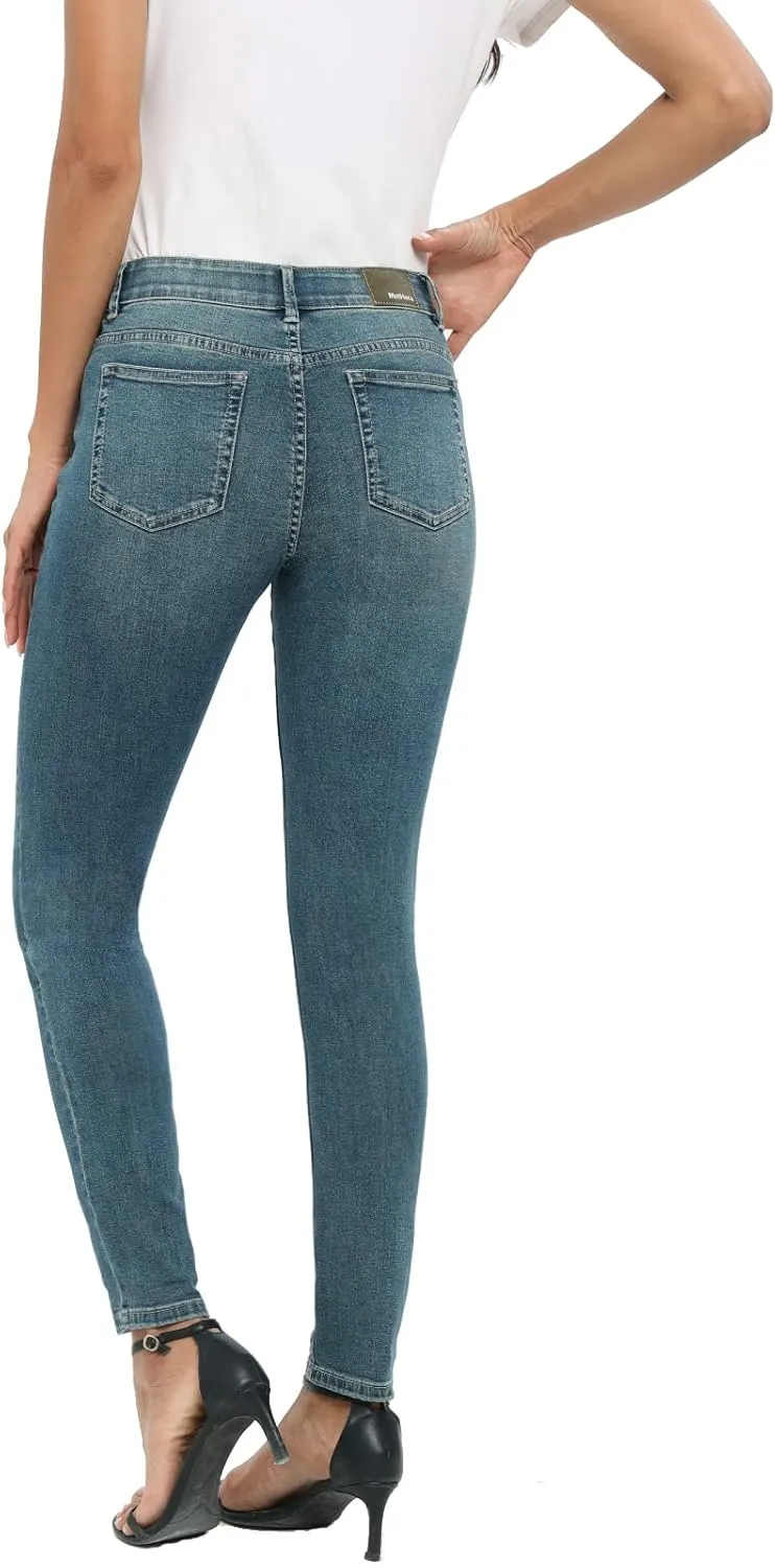 MetHera Women's Le Mel Classic Stretch Skinny Shaping Jeans