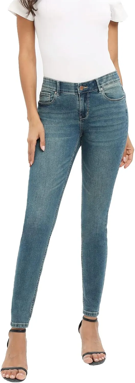 MetHera Women's Le Mel Classic Stretch Skinny Shaping Jeans
