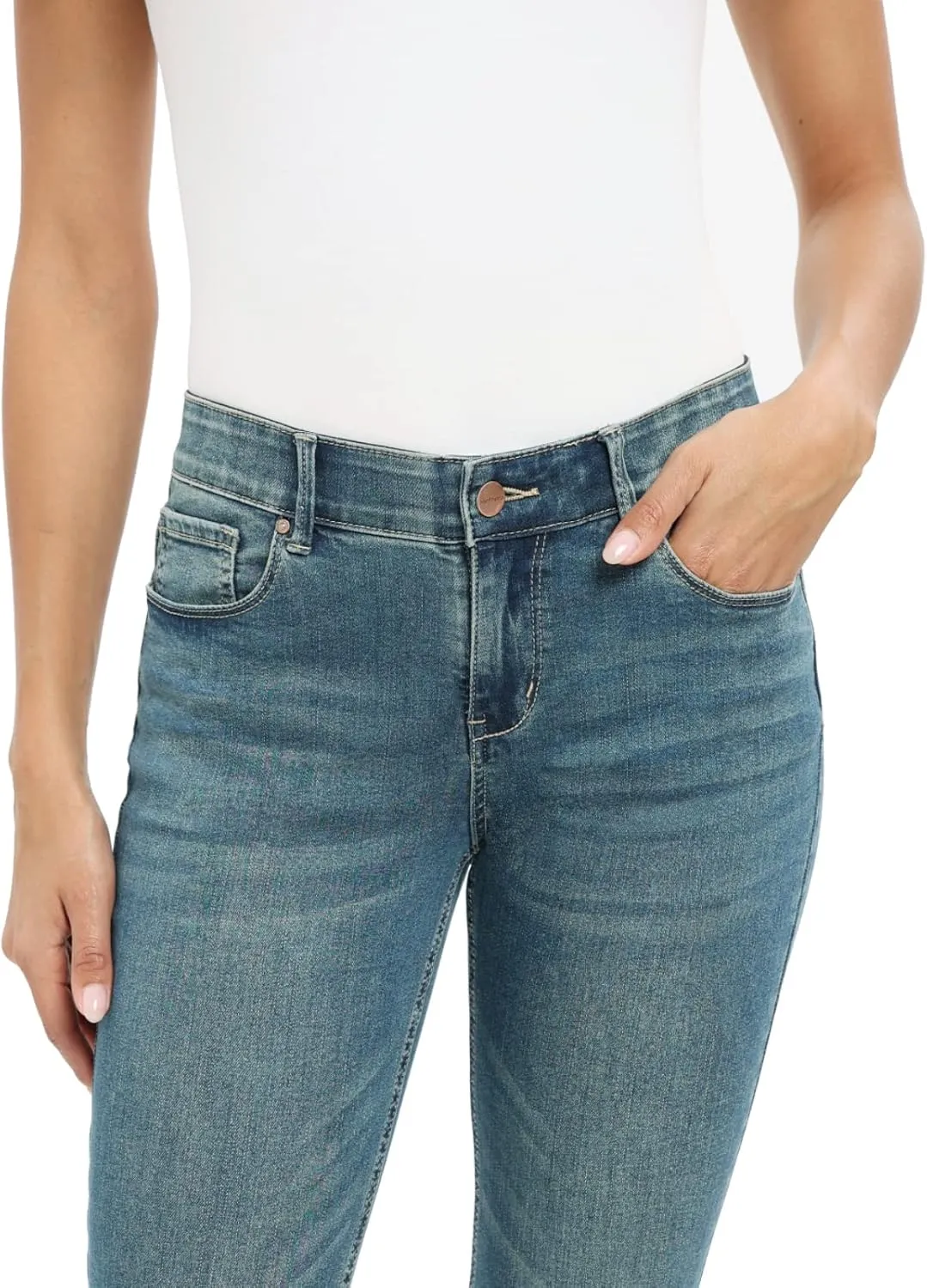 MetHera Women's Le Mel Classic Stretch Skinny Shaping Jeans