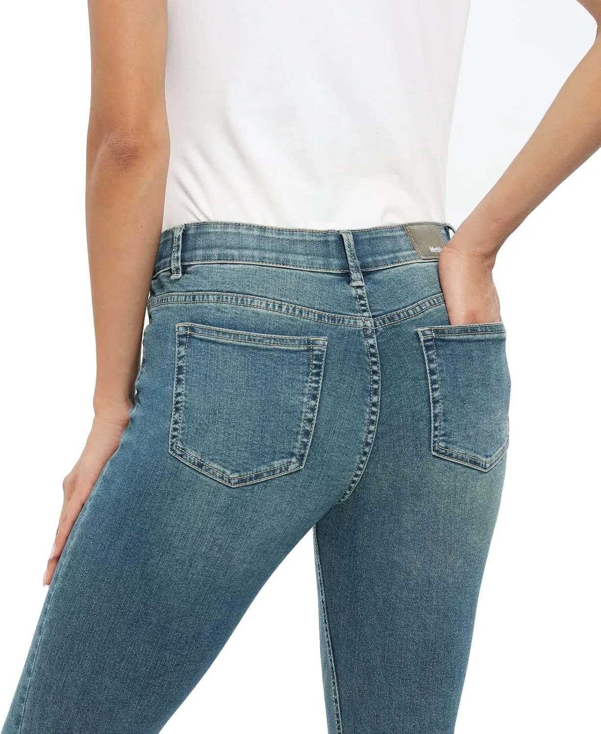 MetHera Women's Le Mel Classic Stretch Skinny Shaping Jeans