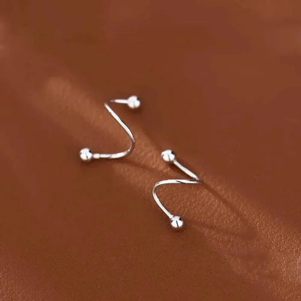 Minimal Star Earrings