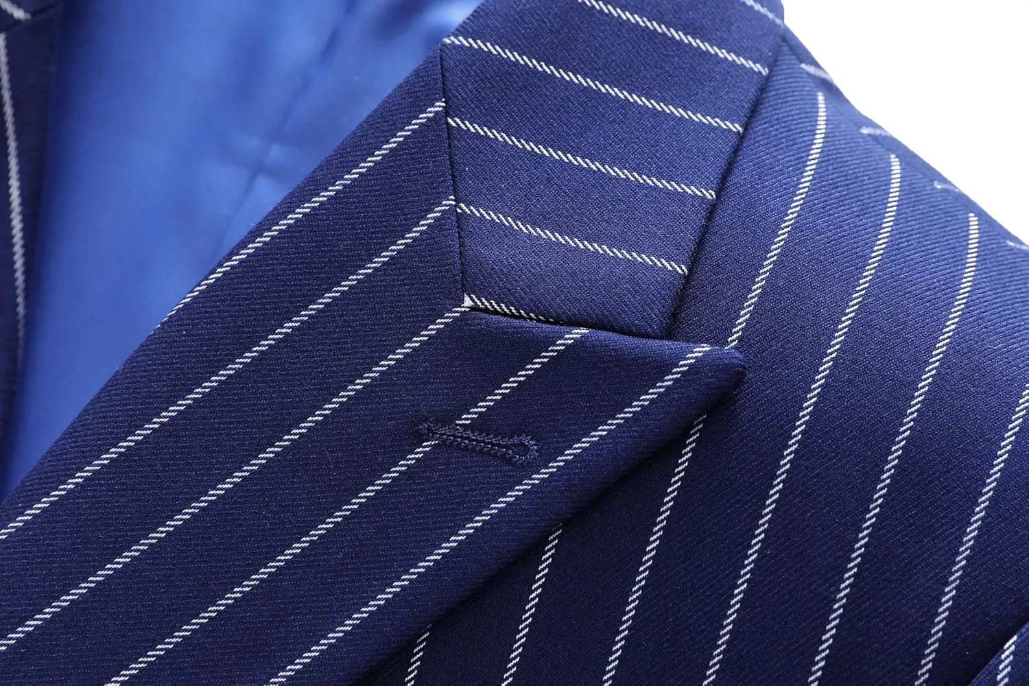 MOGU Mens Striped Sport Coat  Slim Fit Pinstripe Blazer Suit Jacket for Men, Business Casual Dress Coat