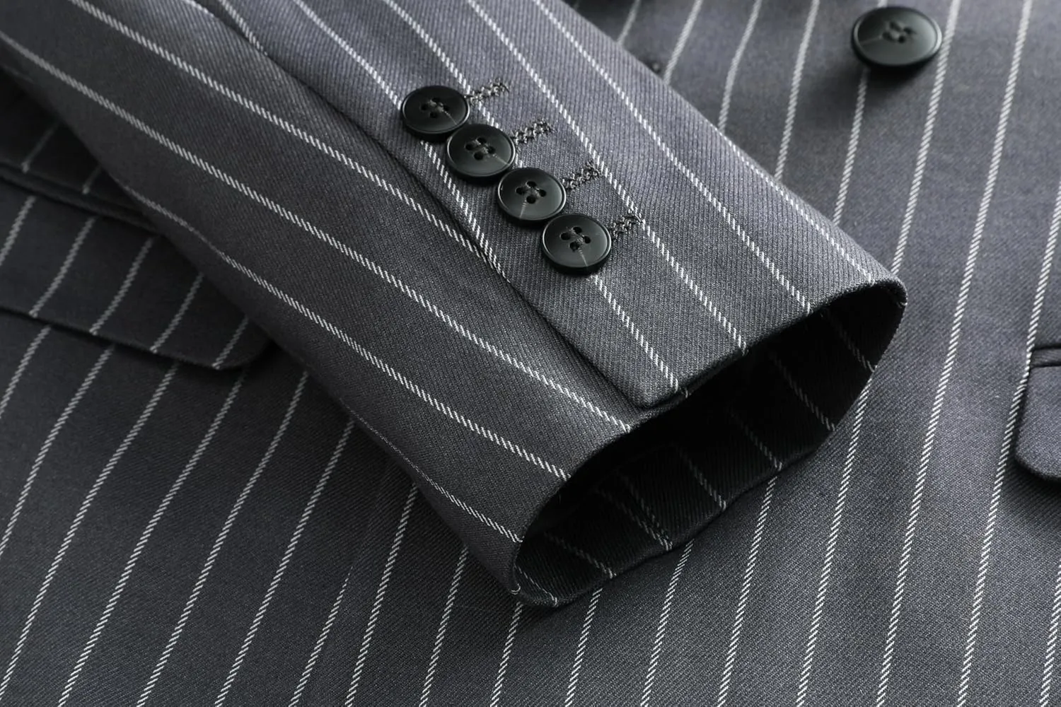 MOGU Mens Striped Sport Coat  Slim Fit Pinstripe Blazer Suit Jacket for Men, Business Casual Dress Coat