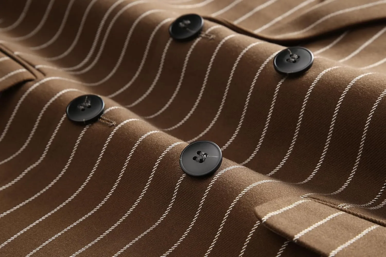 MOGU Mens Striped Sport Coat  Slim Fit Pinstripe Blazer Suit Jacket for Men, Business Casual Dress Coat