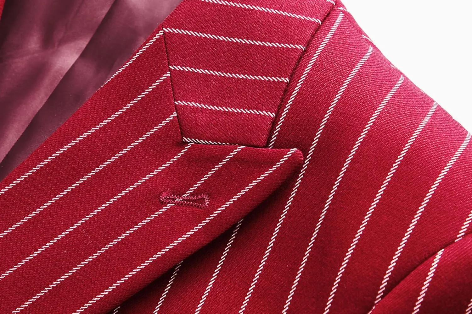 MOGU Mens Striped Sport Coat  Slim Fit Pinstripe Blazer Suit Jacket for Men, Business Casual Dress Coat