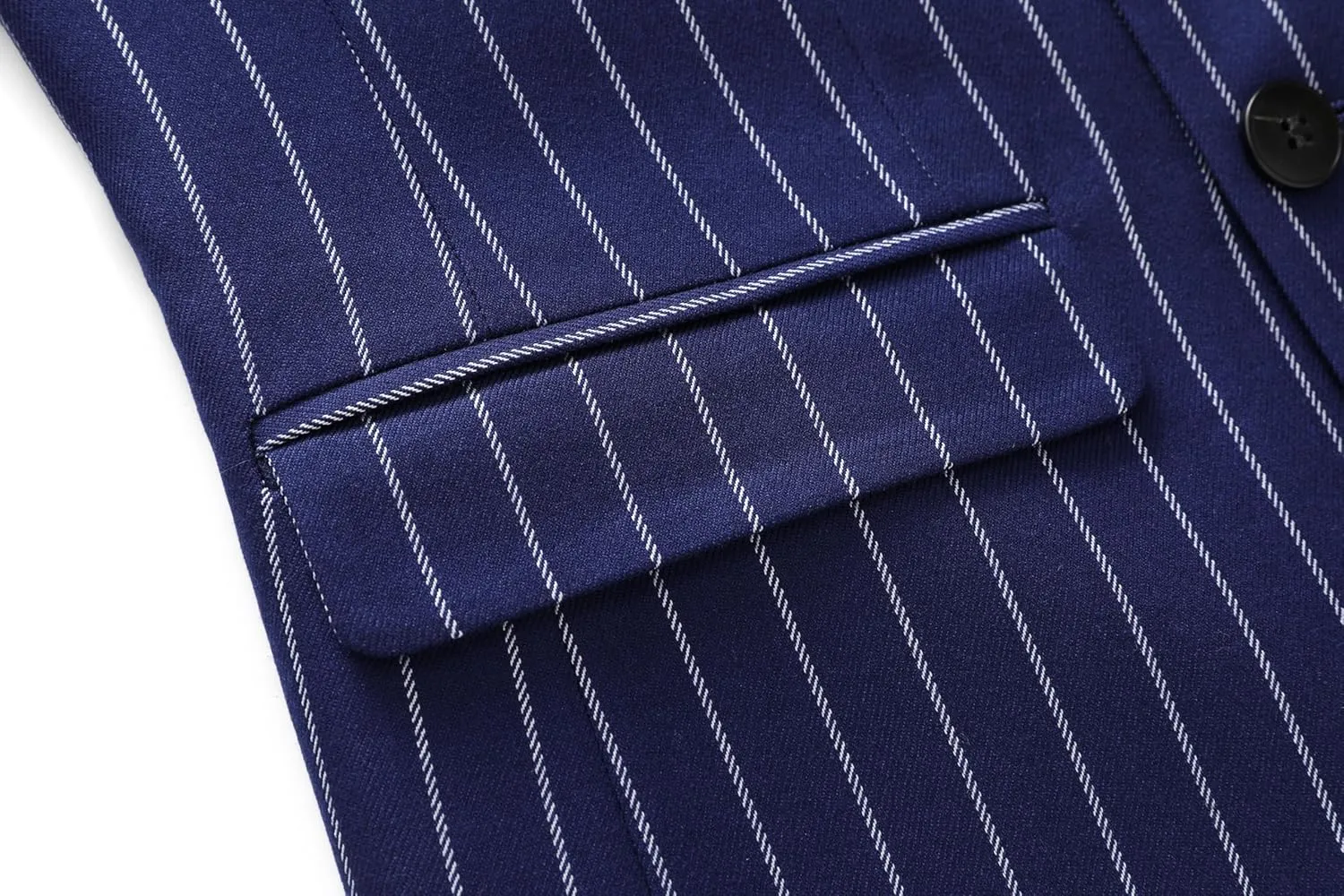 MOGU Mens Striped Sport Coat  Slim Fit Pinstripe Blazer Suit Jacket for Men, Business Casual Dress Coat