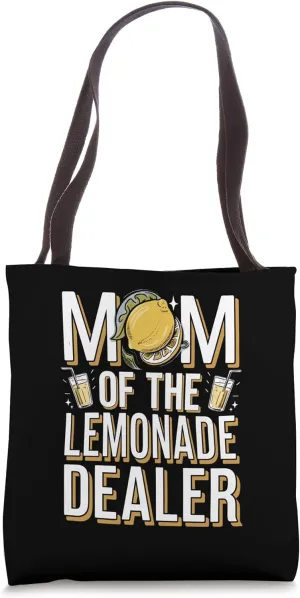 Mom of the Lemonade Dealer Funny Summer Tote Bag