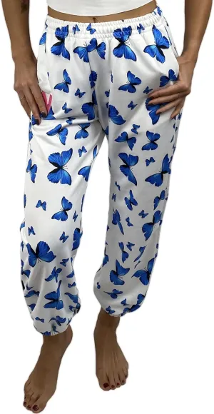 Neva Nude Jogger Naughties - Oversized Boyfriend Sweatpants for Raves, Festivals, Dance, & Casual | 100% Cotton | USA Made