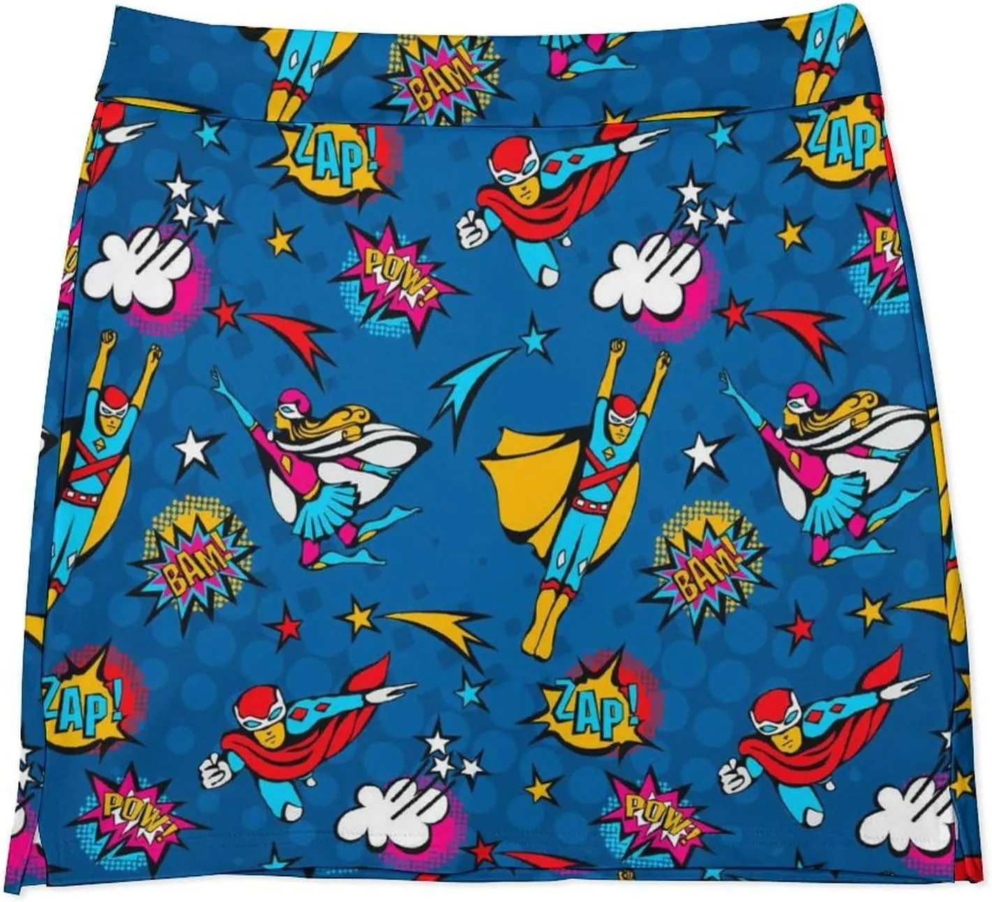 Nugier Women Yoga Skirt, High Waist A-line Dress Trouser, Running Shorts(S-4XL)