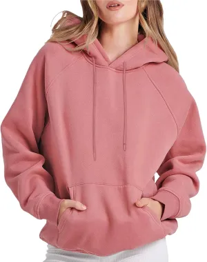 oiangi Womens Oversized Hoodies Fleece Sweatshirts Fall Fashion Long Sleeve Drawstring Pullover Comfy Casual Sweater Pockets