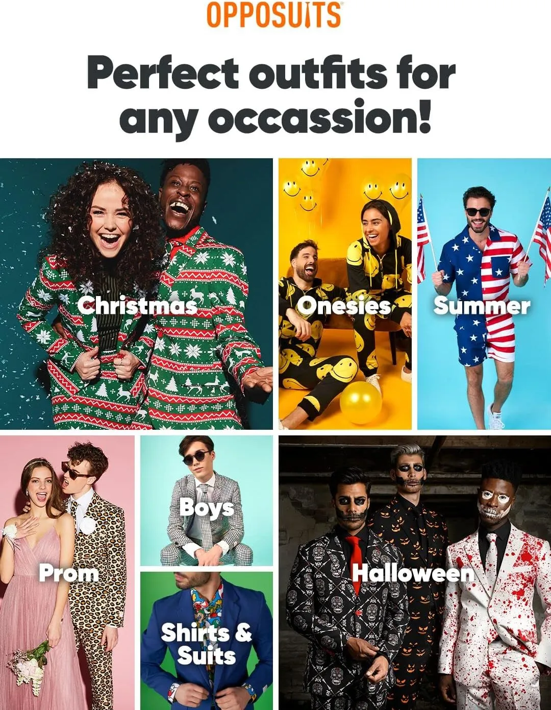 OppoSuits Men American Flag Suit - USA Outfit for the 4th of July with Red White and Blue Jacket, Pants and Tie