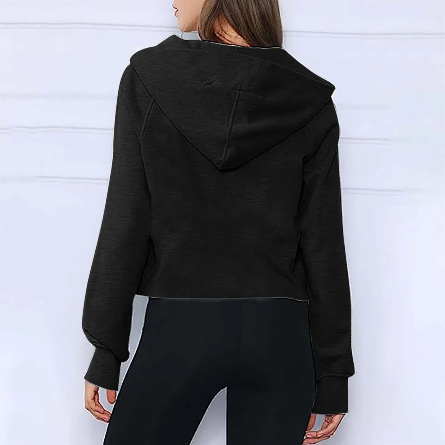 Oversized Sweatshirt for Women 2023 Fall Fashion Half Zip Long Sleeve Pullover Hoodies Comfy Casual Tops with Pockets