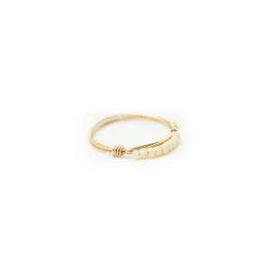 Paige Beaded Stacking Ring