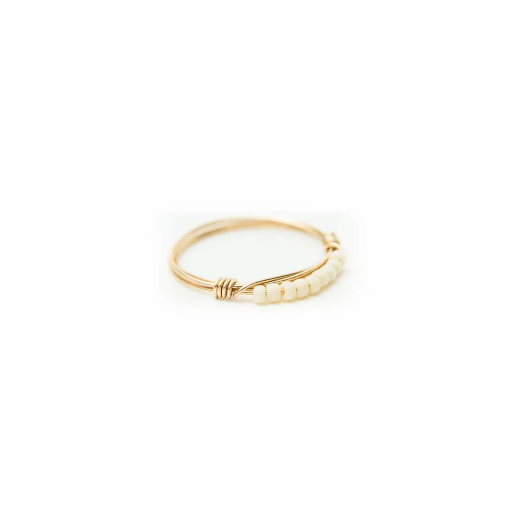 Paige Beaded Stacking Ring