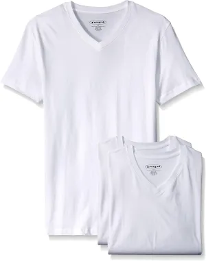 Papi Men's 3-Pack Athletic Fitted V-Neck T-Shirt