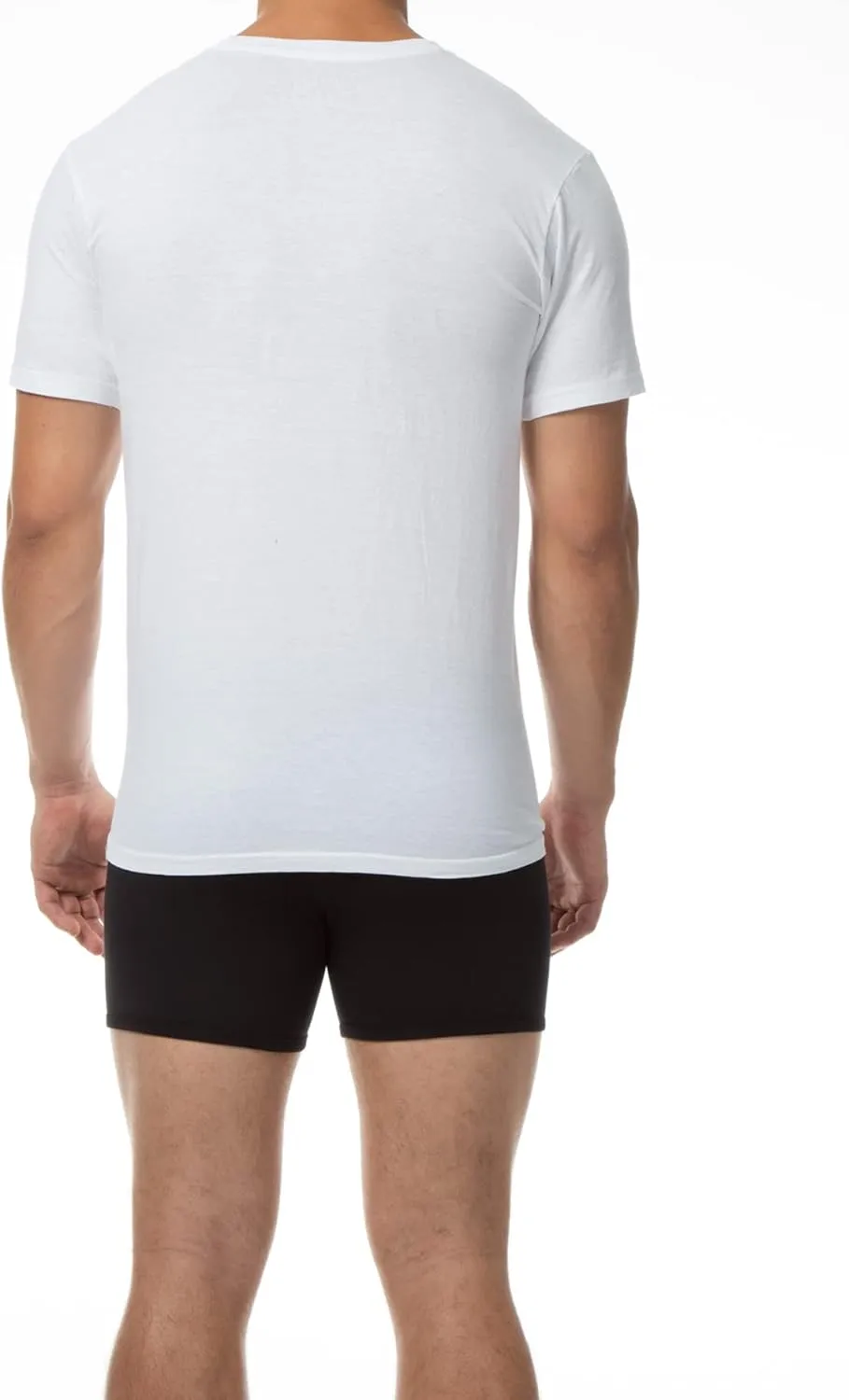 Papi Men's 3-Pack Athletic Fitted V-Neck T-Shirt