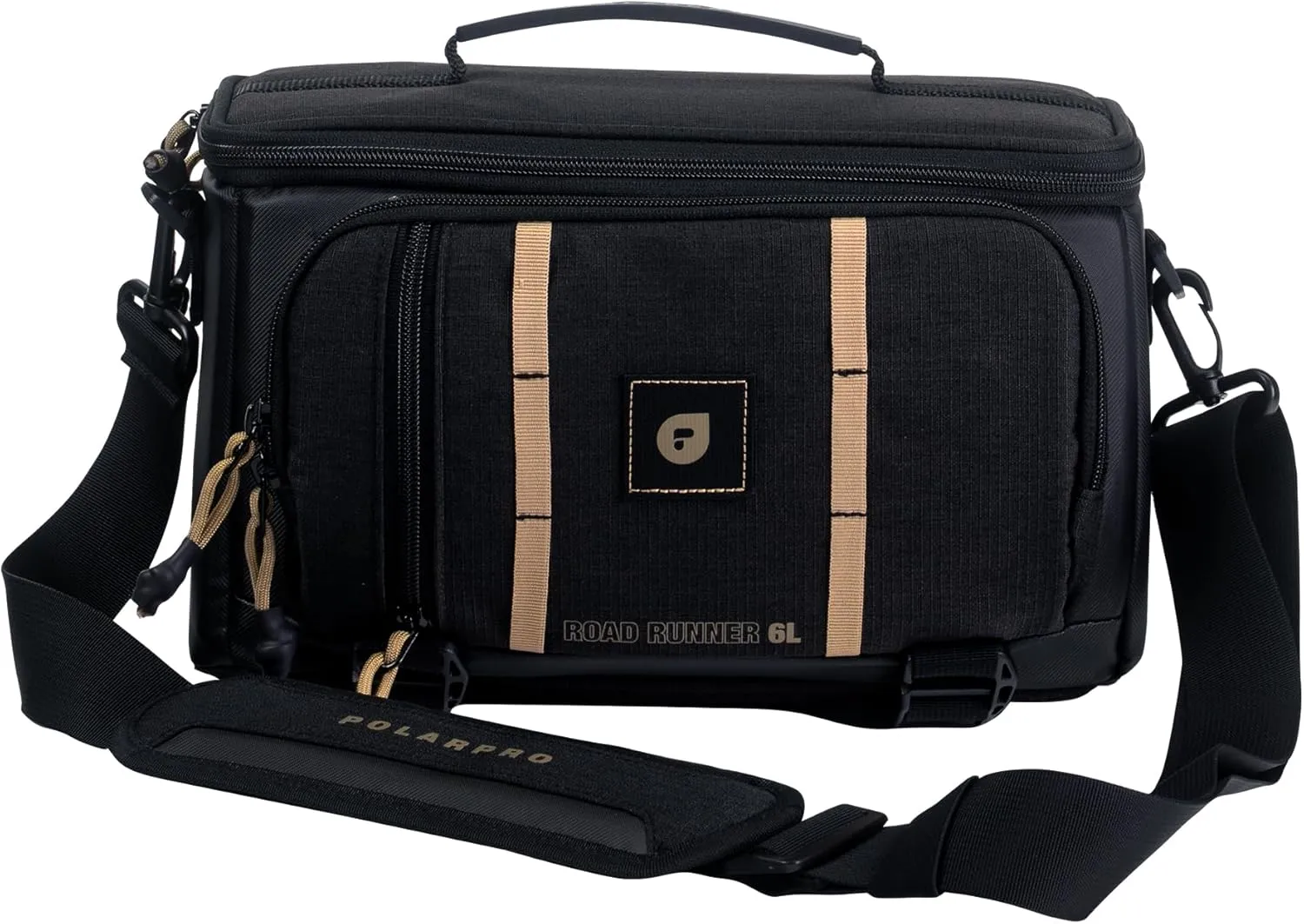 PolarPro - 6L Camera Shoulder Bag | Lightweight Protective Mobile Workstation for Cameras, Lenses, Drones | Small Camera Bag for Travel, Hiking, Everyday Carry