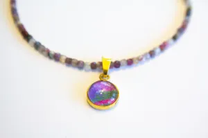 PRECIOUS GEMSTONE BRACELET-TOURMALINE