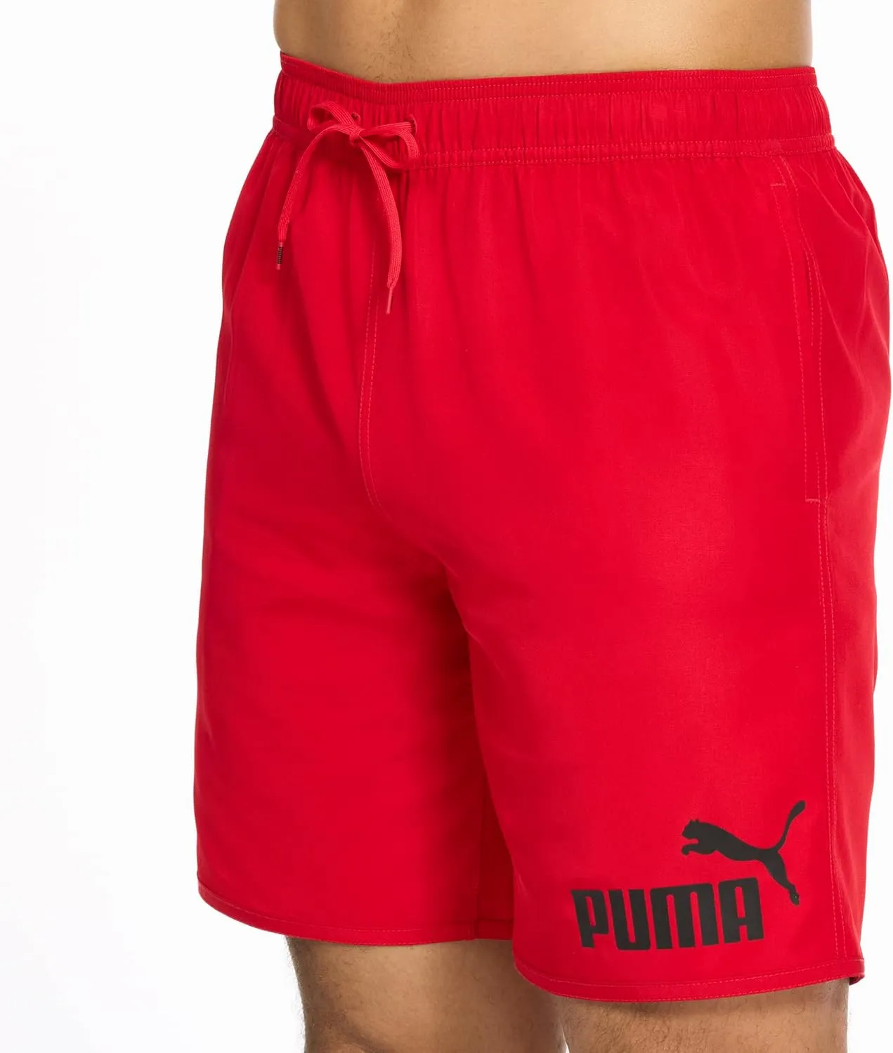 PUMA Men's Number One Logo Volley Swim Board Short