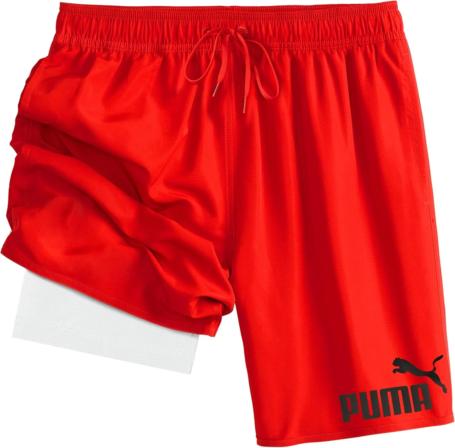 PUMA Men's Number One Logo Volley Swim Board Short