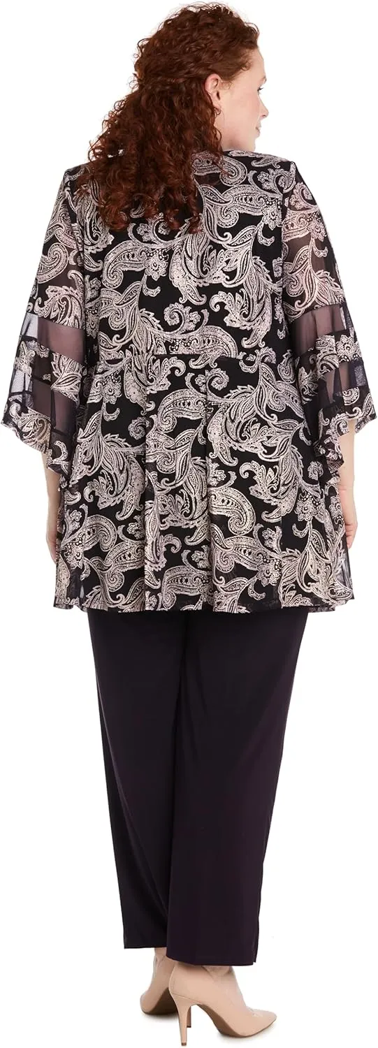 R&M Richards Women's Pant Suit Set