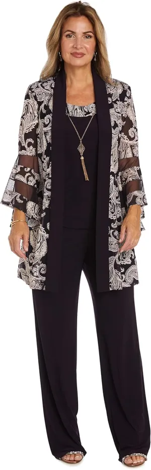 R&M Richards Women's Pant Suit Set