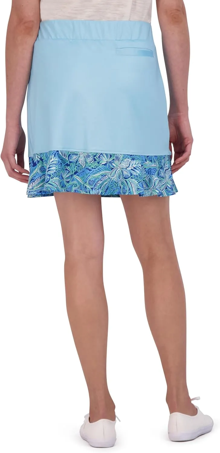 Stella Parker Women's Flutter Skort with Pockets