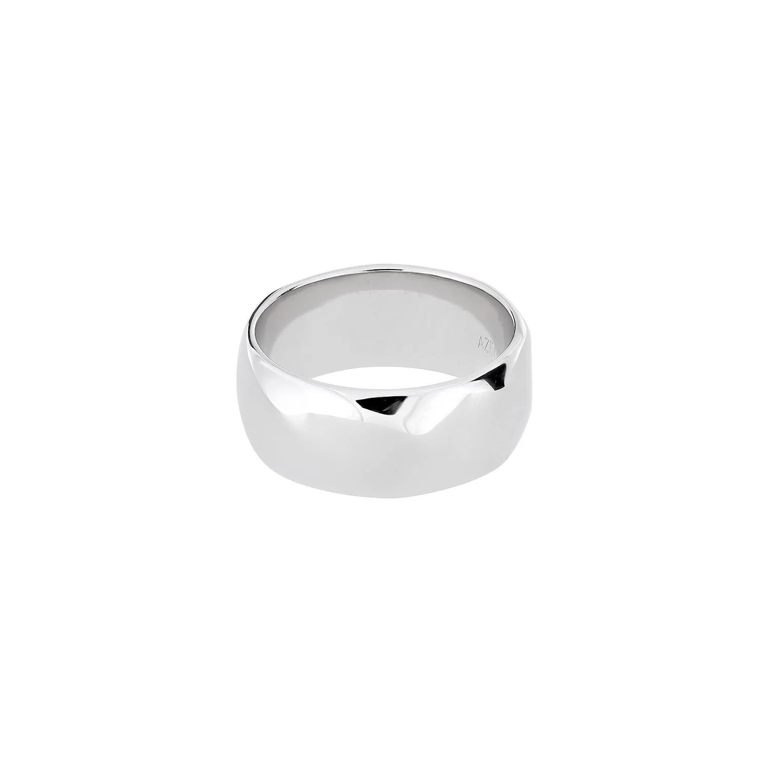 Sterling Silver Polished Twist Elements Ring