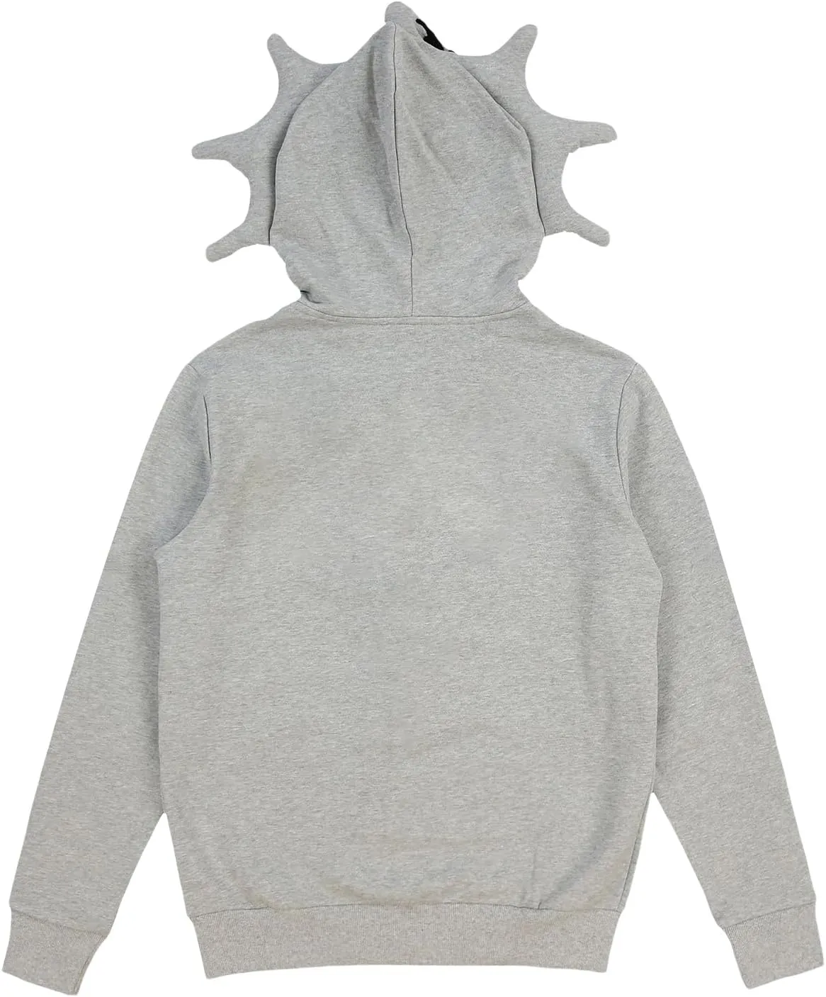 Sunwittafy Y2k Hoodie Men Women Black Rhinestone Full Zip Up Hoodie Over Face Oversized Sweatshirt Trendy Streetwear