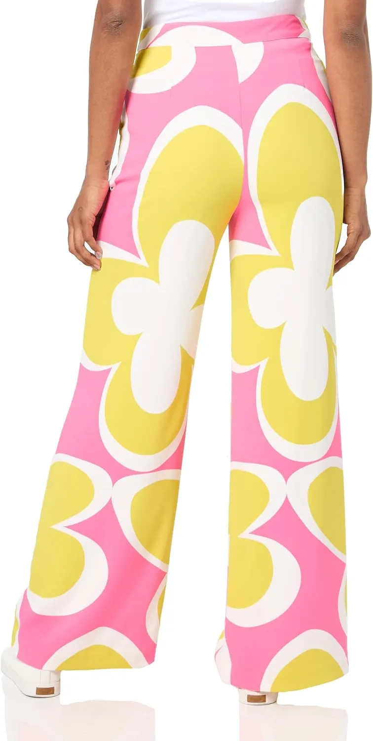 Trina Turk Women's Drapey Wide Leg Pant